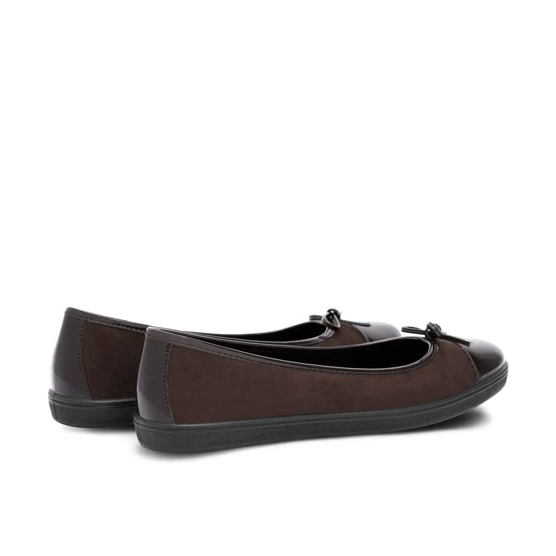 Ballerinas Mina Dark Brown