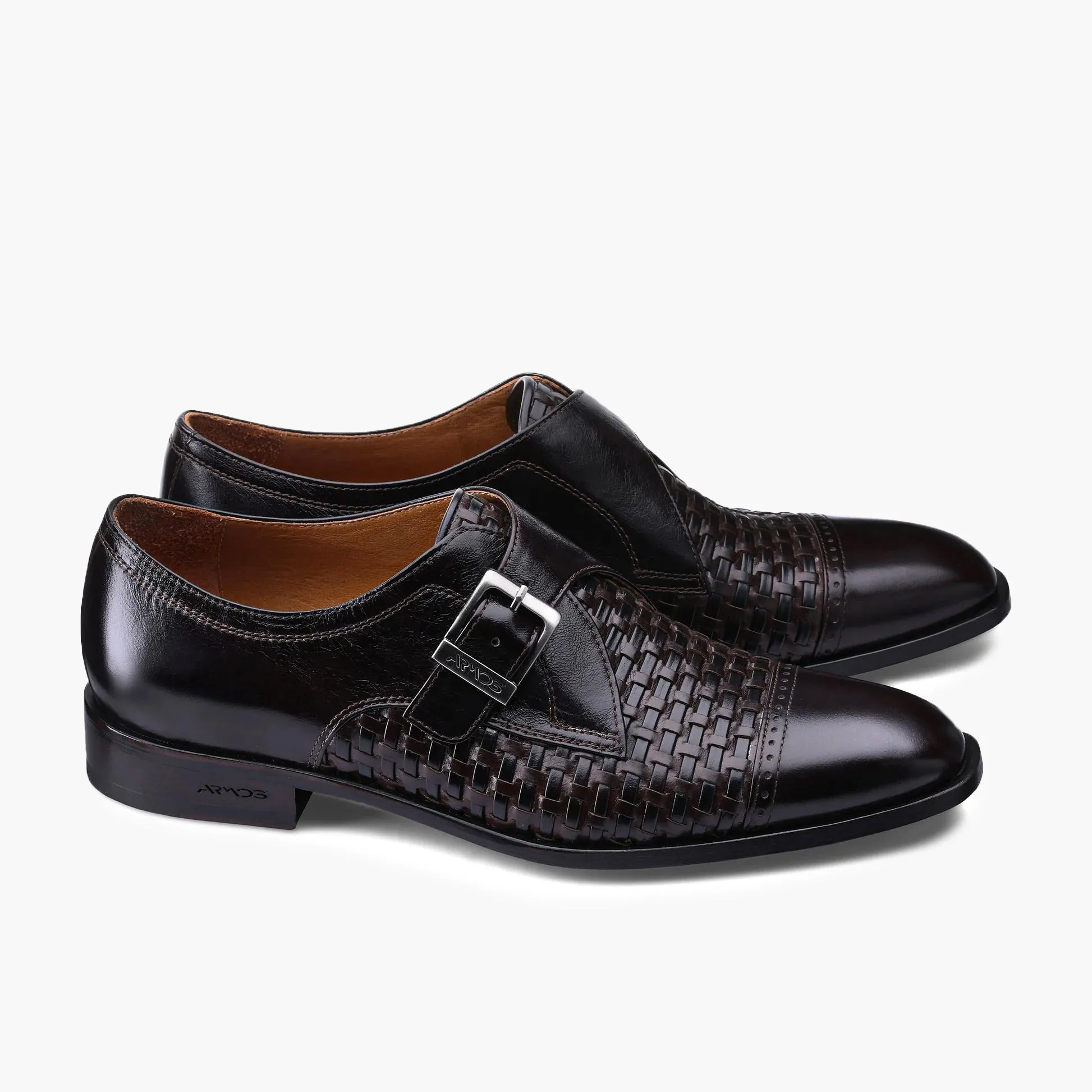 Dark brown shoes