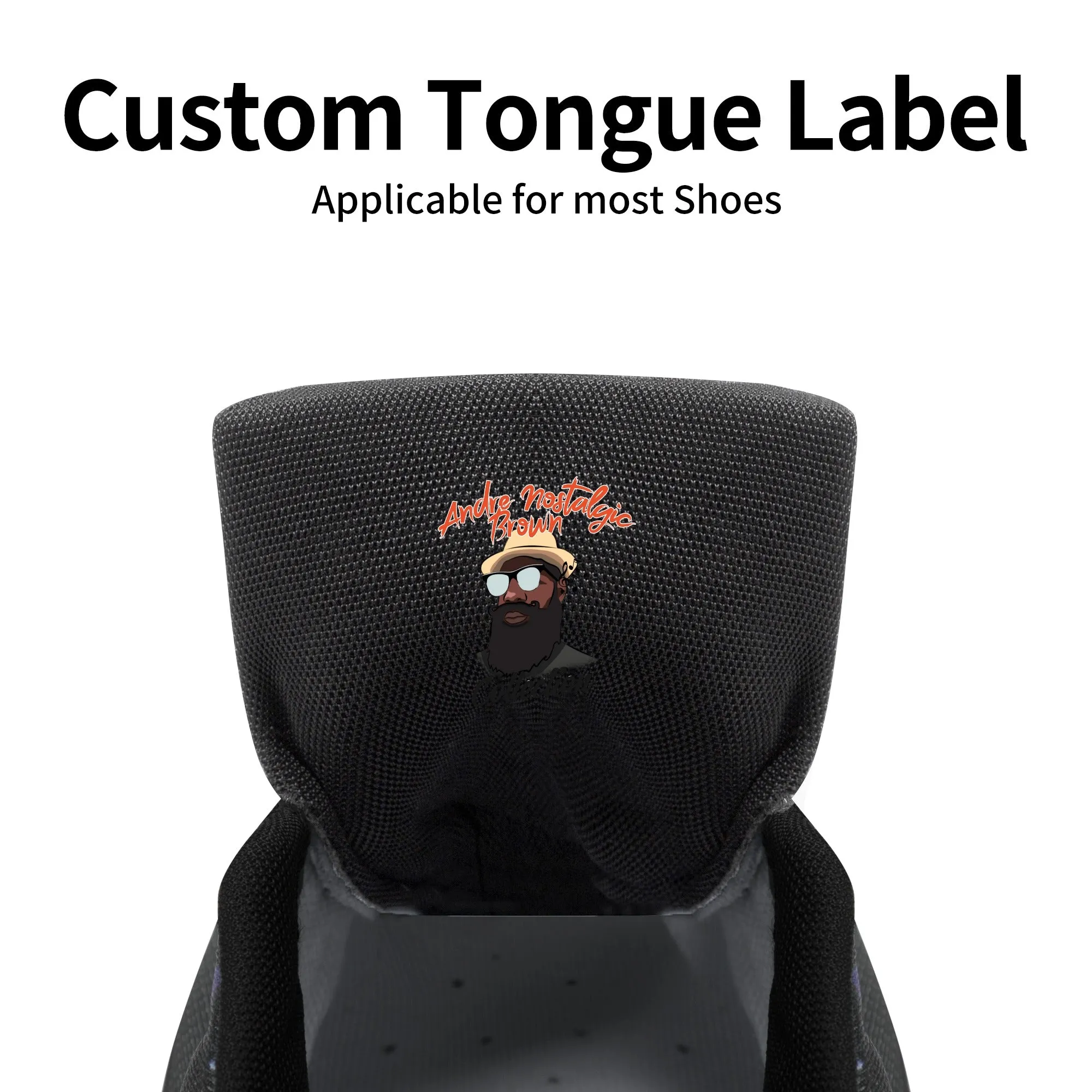 DJMD Womens High Top Canvas Shoes - Customized Tongue