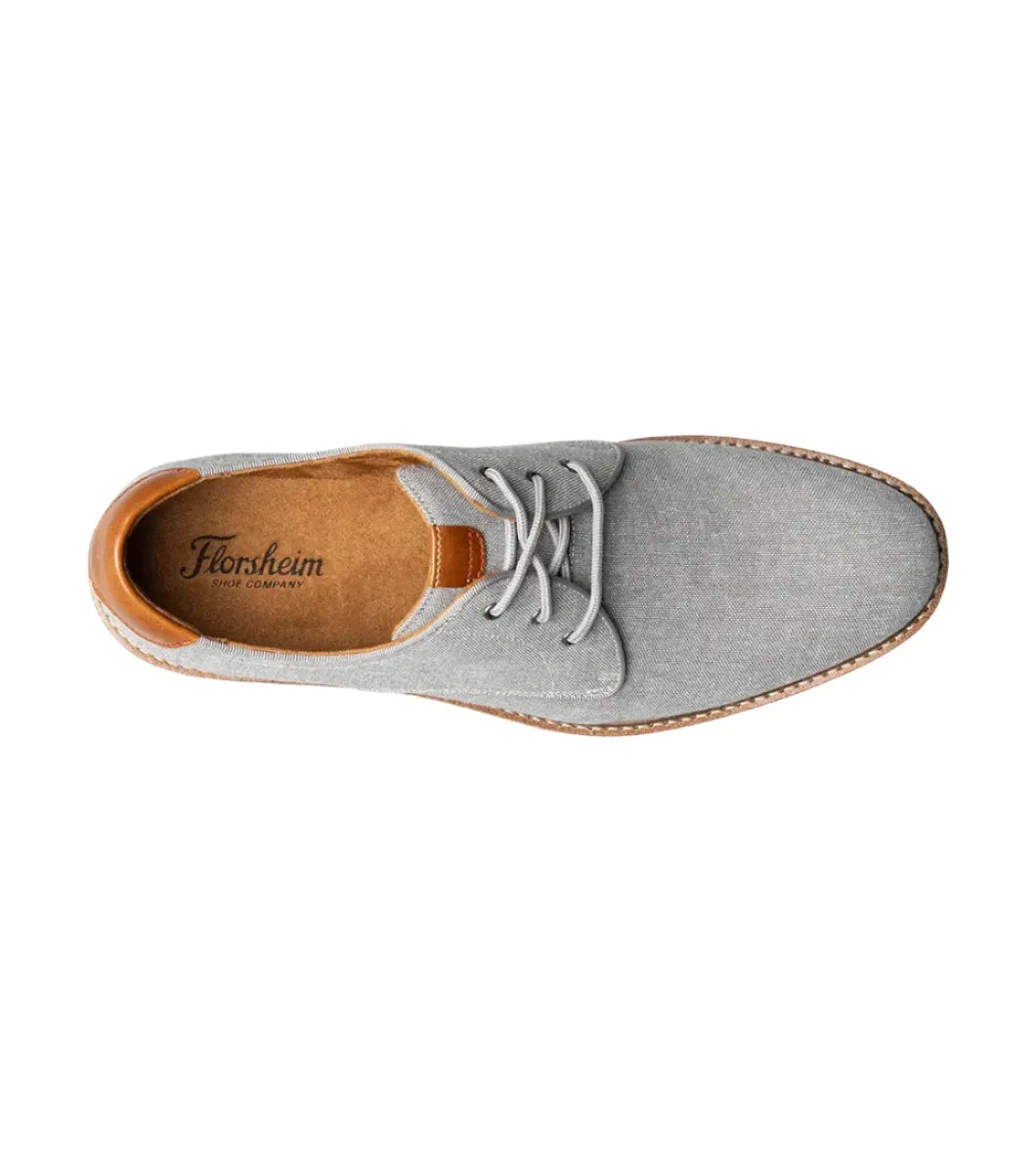 Florsheim Men's Highpoint Plain Toe Oxford Shoe - Gray