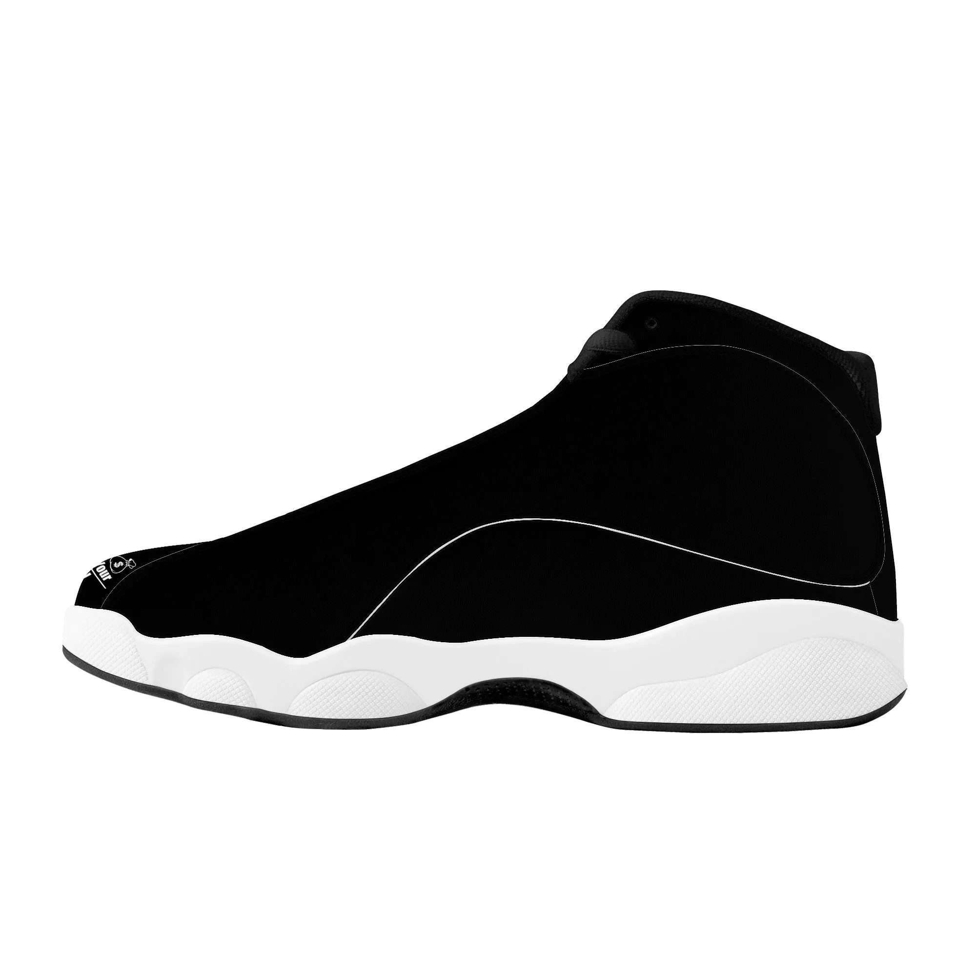 Get That Bag, Basketball Shoes - Black &White