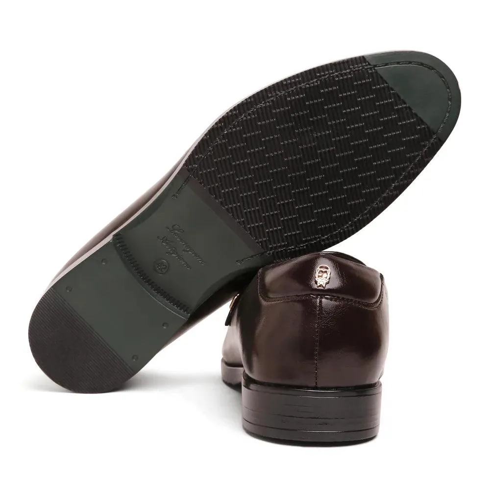 Goliath - Brown Rivet Monk Slip-On