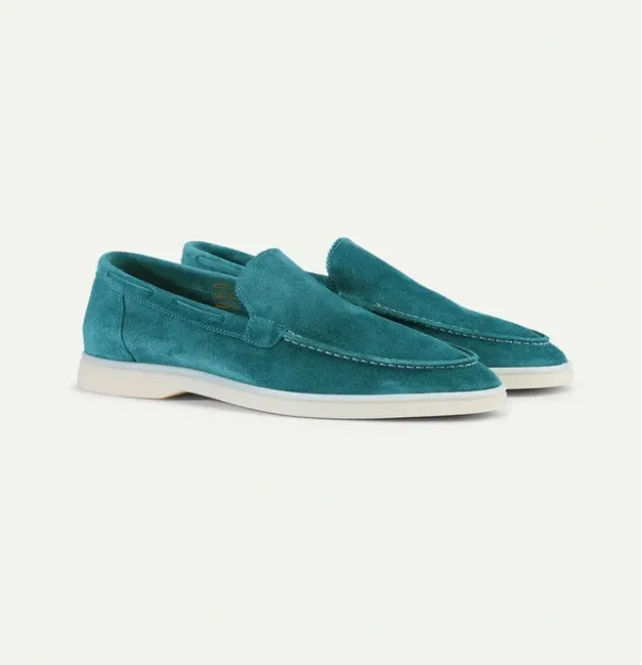 Loafers Matte Suede Slip-on Men