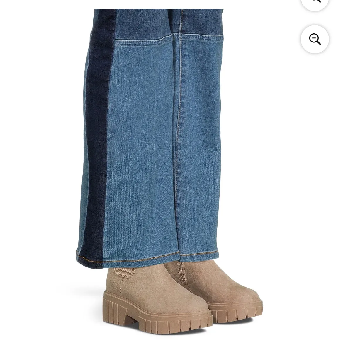 Madden NYC Women's Chunky Lug Chelsea Boots