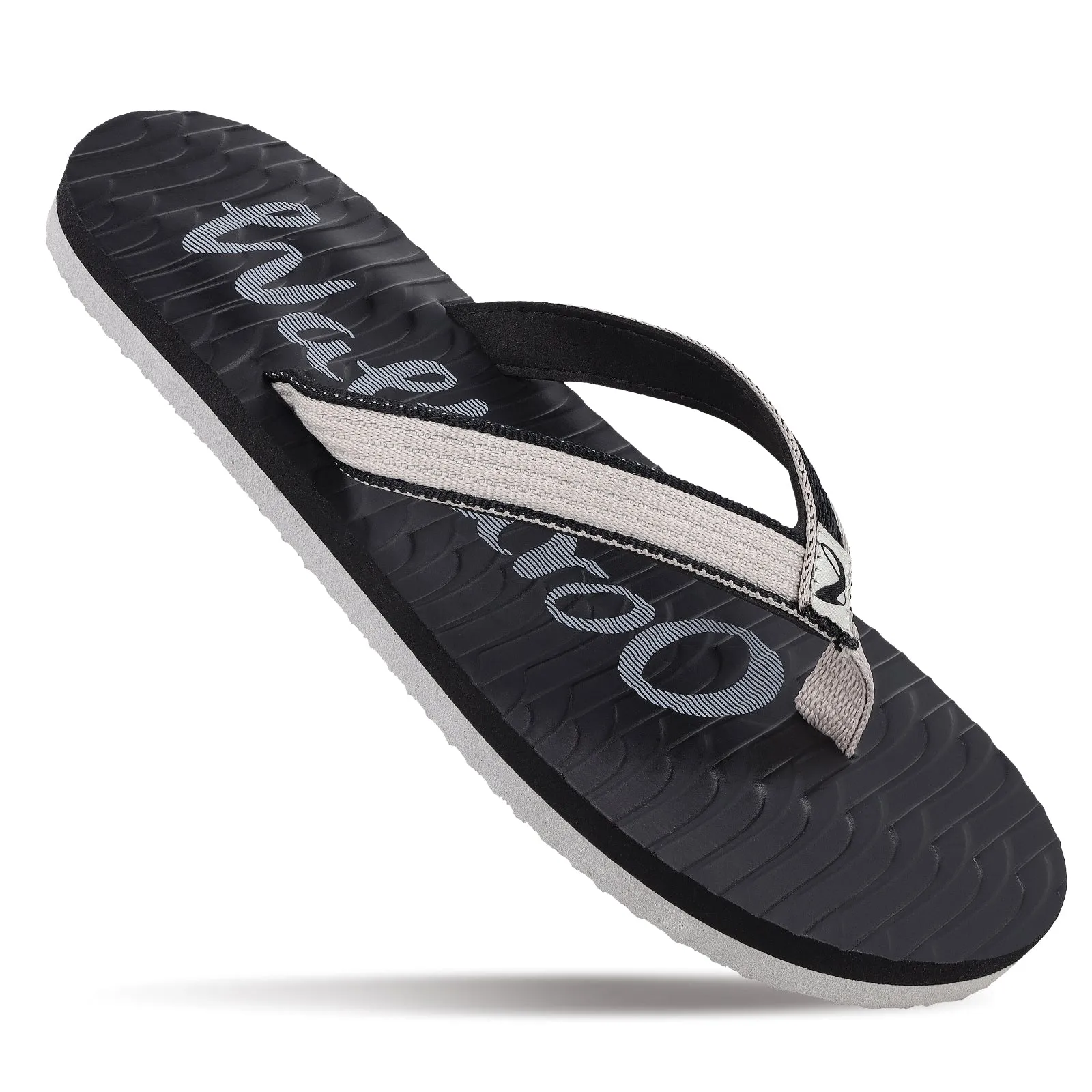 Men's Flip-Flop Slippers - 959 Black Grey