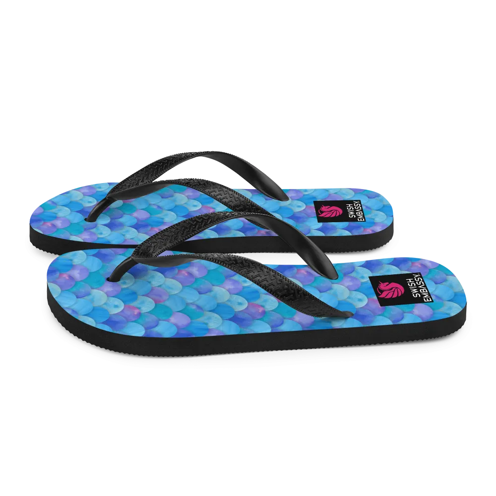 Merman Scales (Flip Flops)