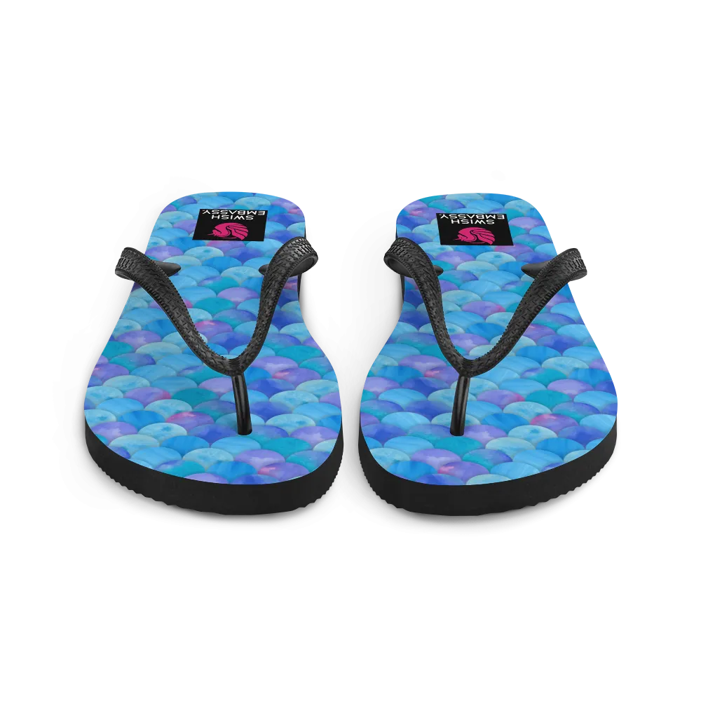 Merman Scales (Flip Flops)