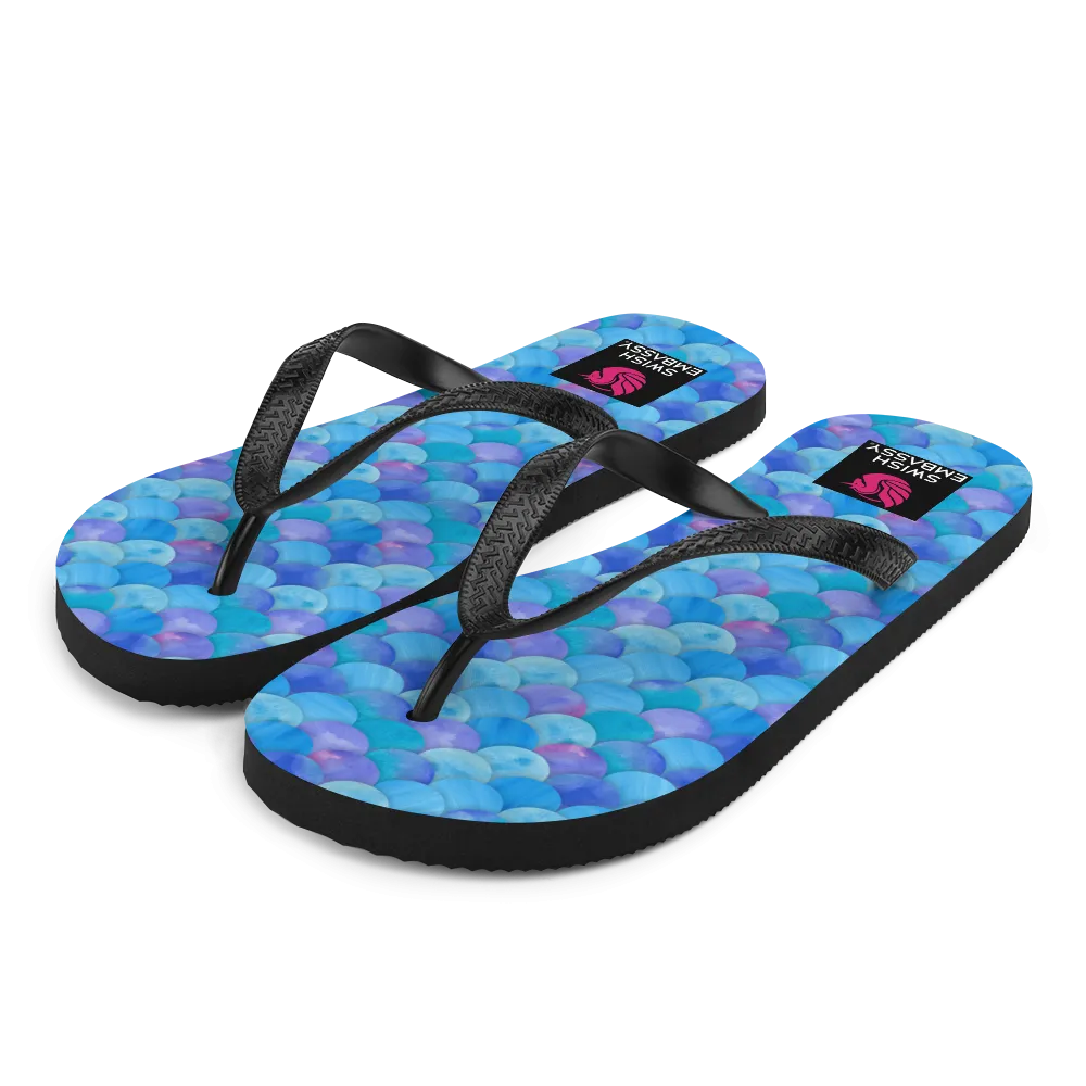 Merman Scales (Flip Flops)