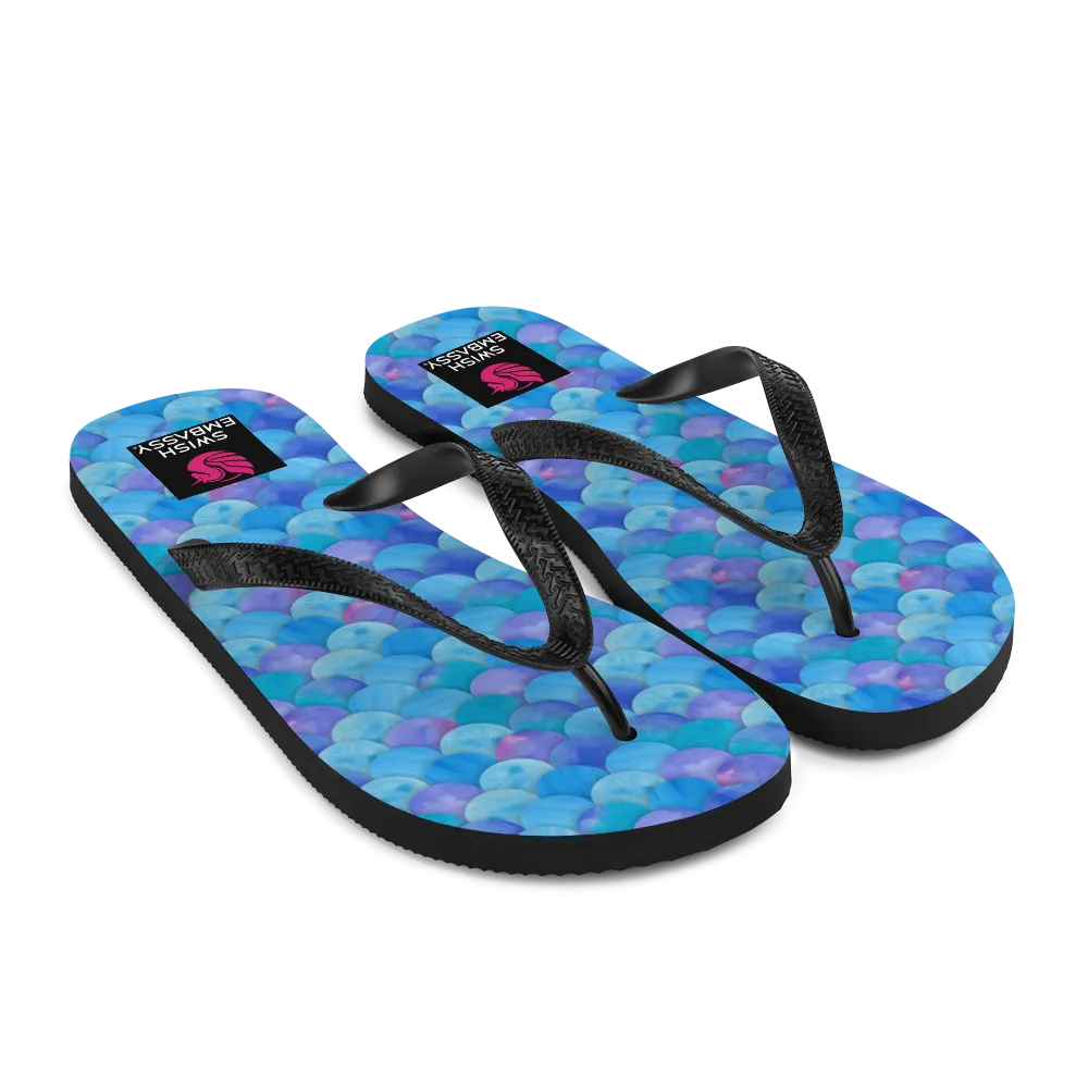 Merman Scales (Flip Flops)