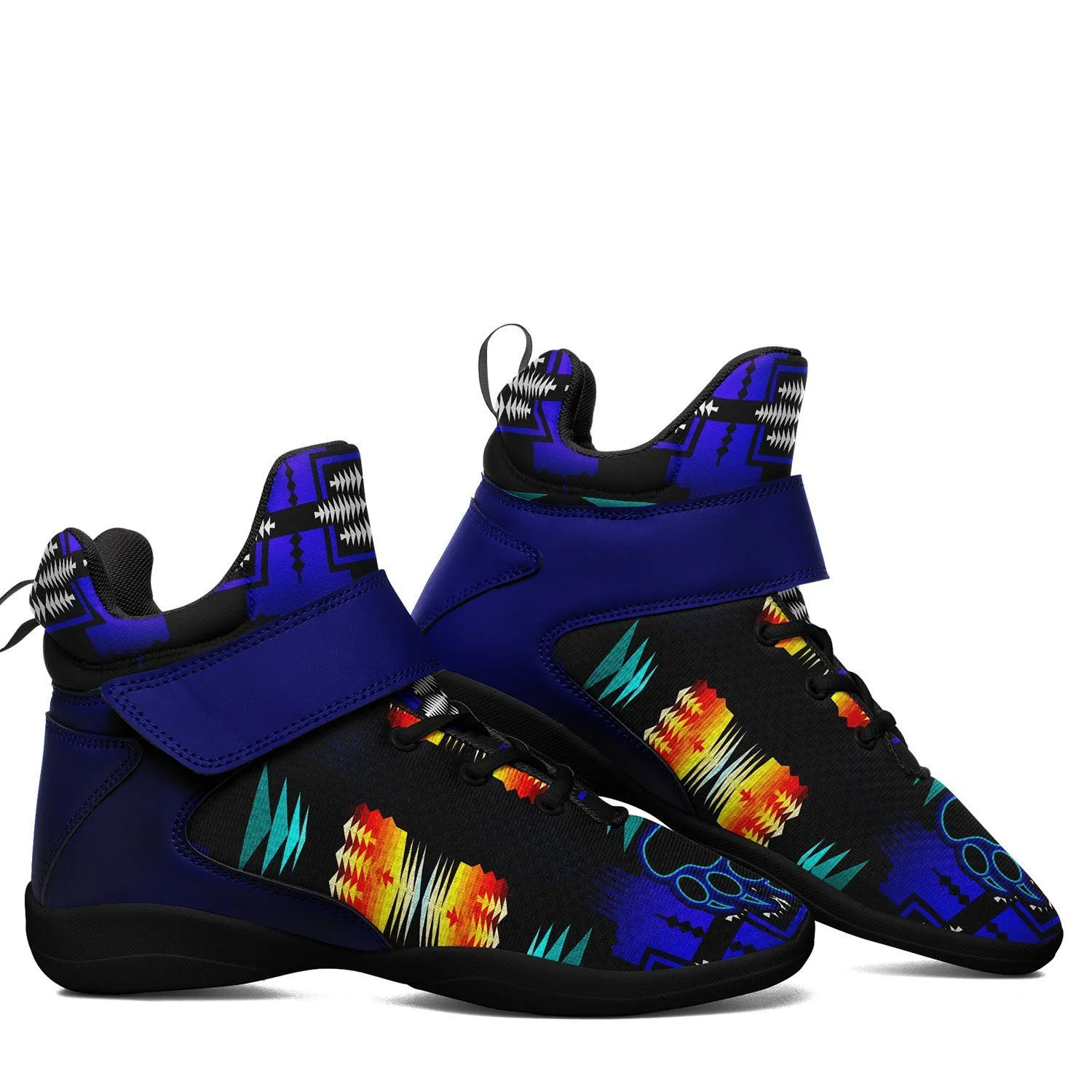 Midnight Sage Fire with Bearpaw Ipottaa Basketball / Sport High Top Shoes - Black Sole