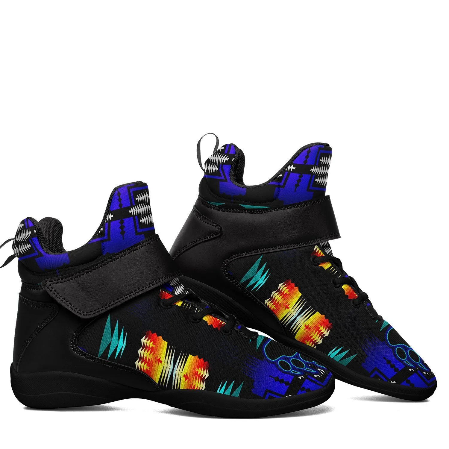 Midnight Sage Fire with Bearpaw Ipottaa Basketball / Sport High Top Shoes - Black Sole