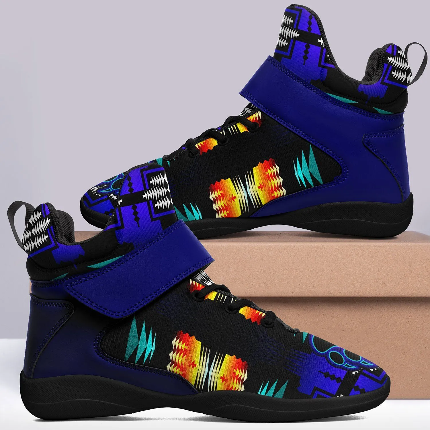 Midnight Sage Fire with Bearpaw Ipottaa Basketball / Sport High Top Shoes - Black Sole