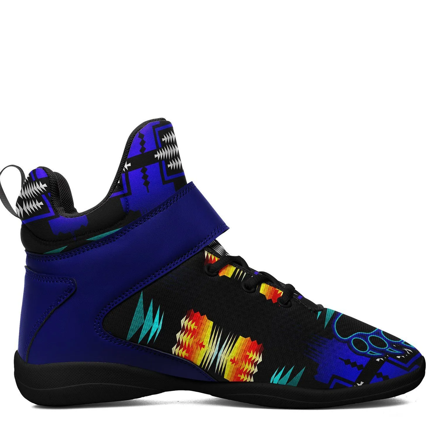 Midnight Sage Fire with Bearpaw Ipottaa Basketball / Sport High Top Shoes - Black Sole