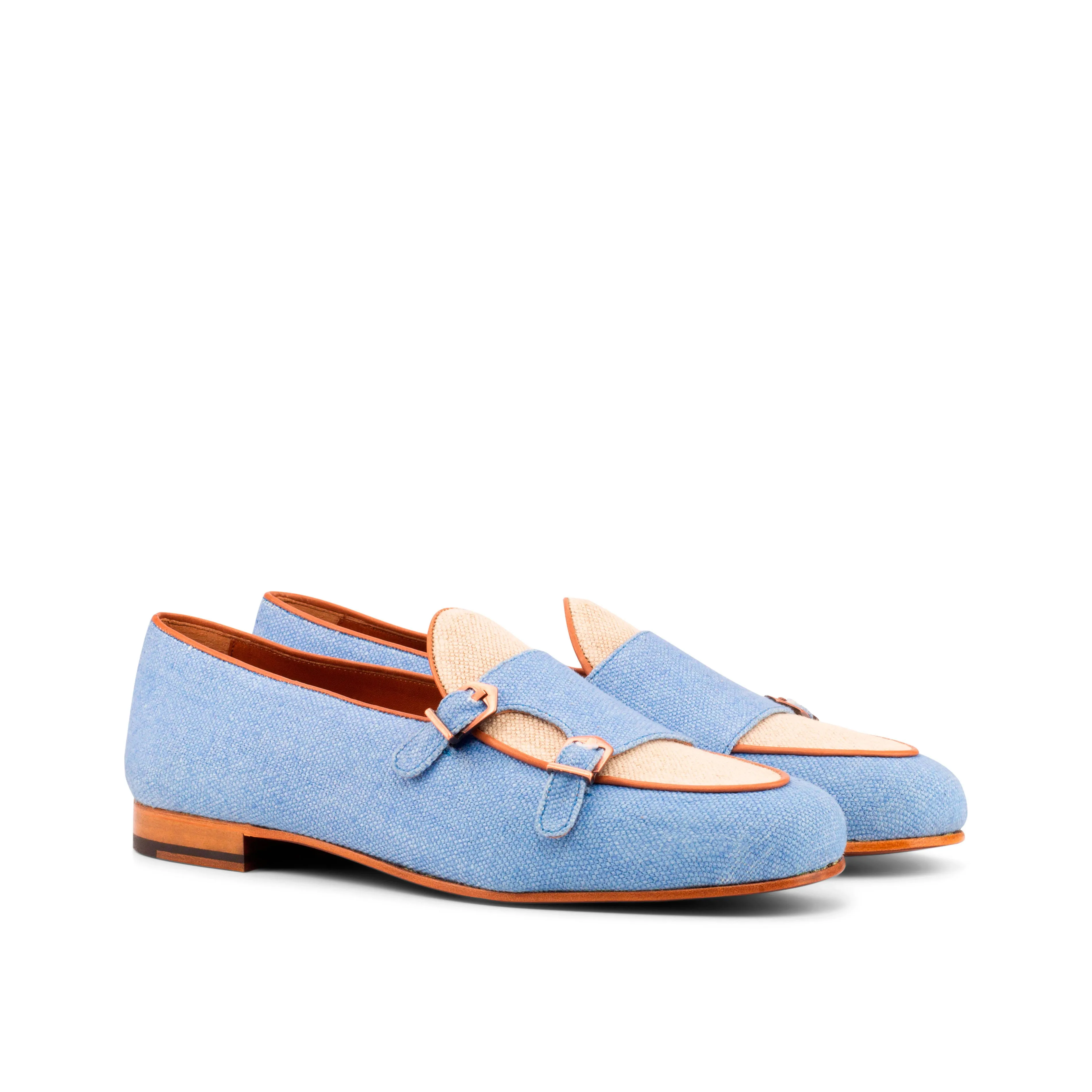 Monte-Carlo slides - Blue Linen