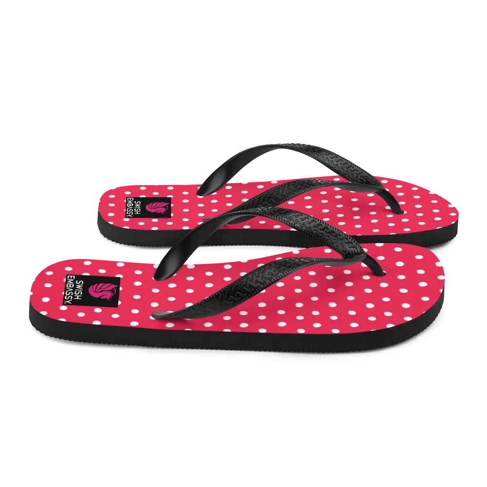Pink Polkadot (Flip Flops)