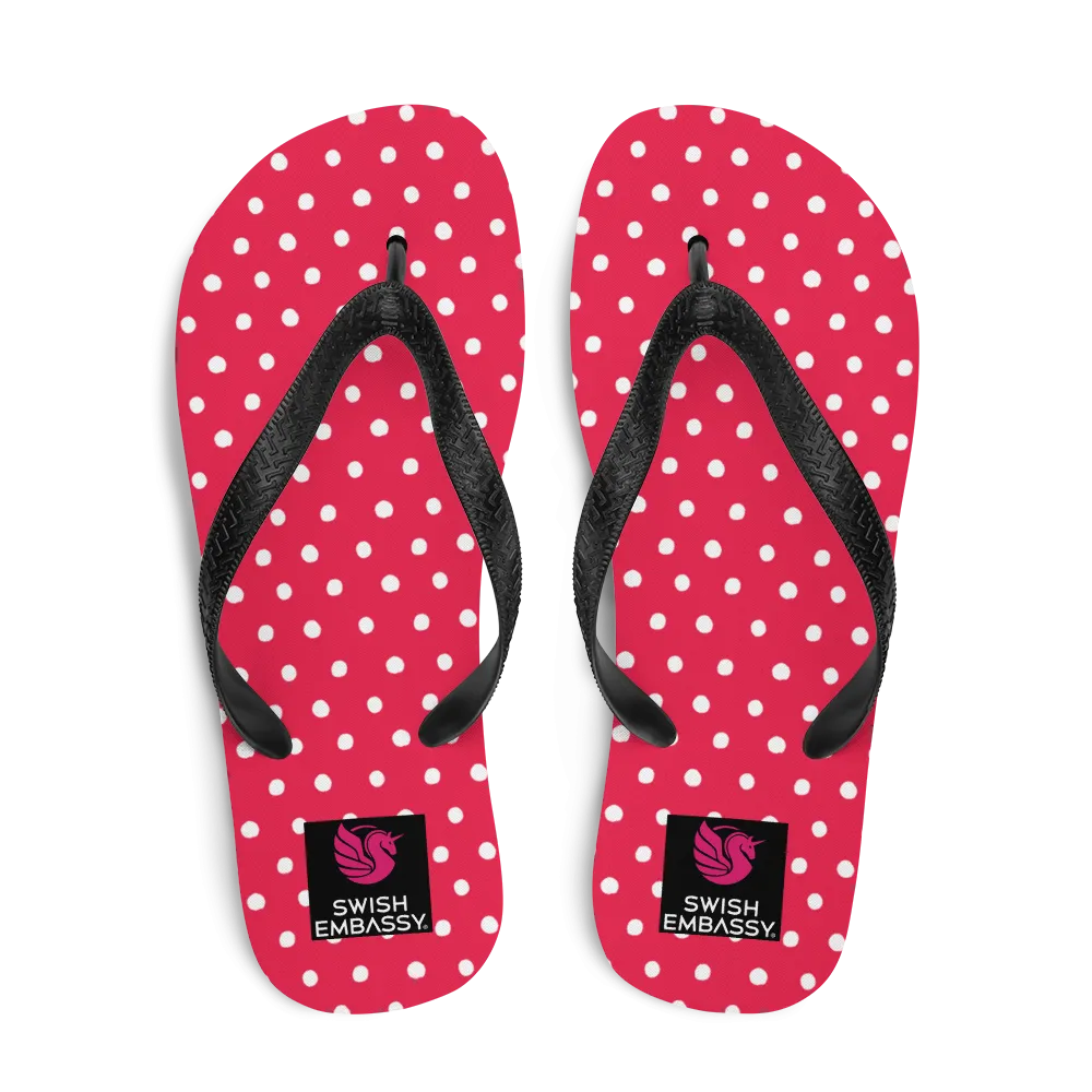 Pink Polkadot (Flip Flops)