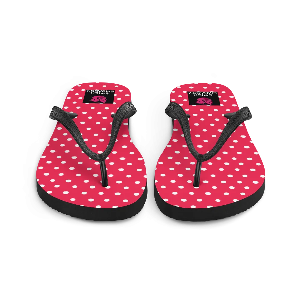 Pink Polkadot (Flip Flops)