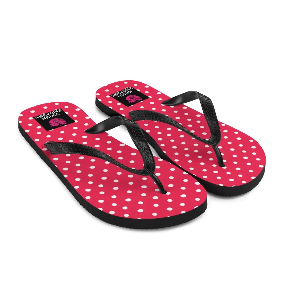 Pink Polkadot (Flip Flops)