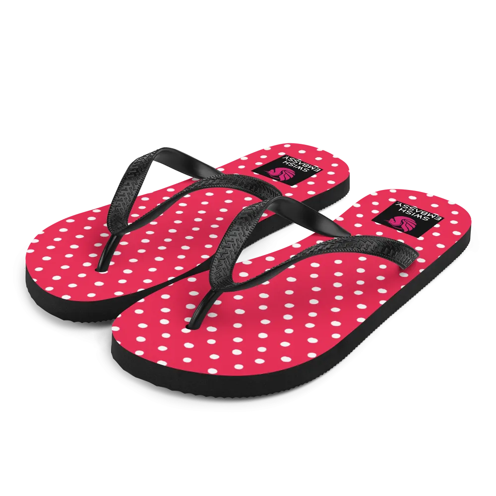 Pink Polkadot (Flip Flops)