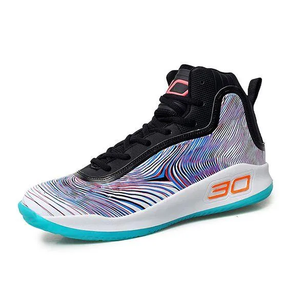 Shock-absorbing High-top Basketball Shoes