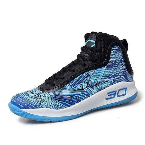 Shock-absorbing High-top Basketball Shoes