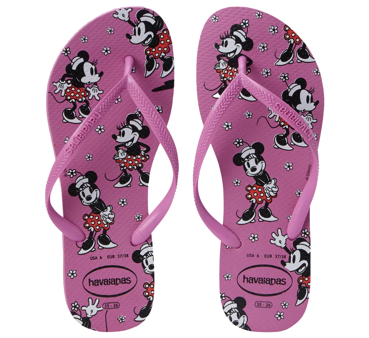 Slim Disney Flip Flops