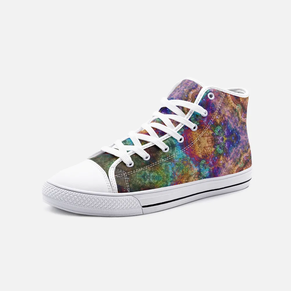 Unitas Psychedelic Canvas High-Tops