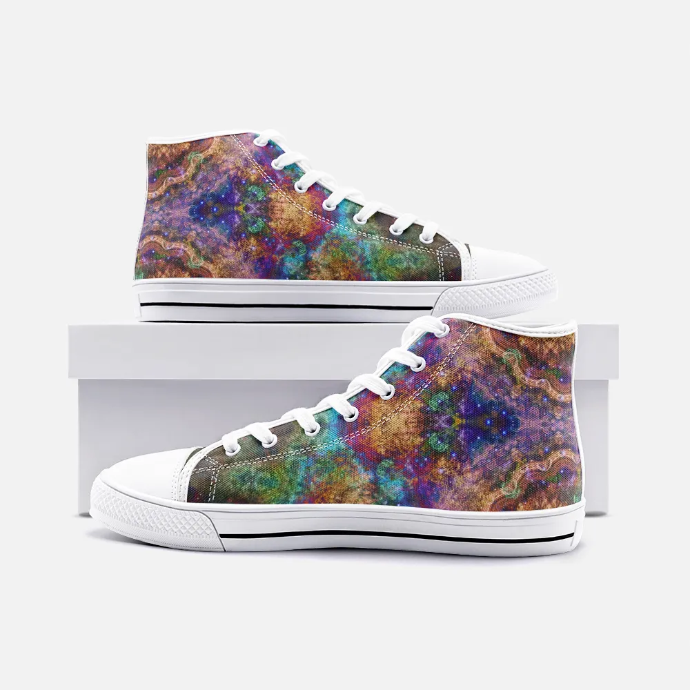 Unitas Psychedelic Canvas High-Tops